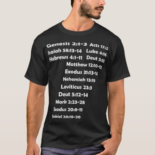 Seventh_day Adventist Sabbath SDA 7 T_Shirt