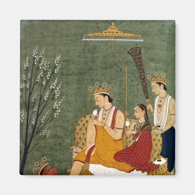 Seventh Incarnation of Vishnu as Rama-Chandra Magnet (Front)