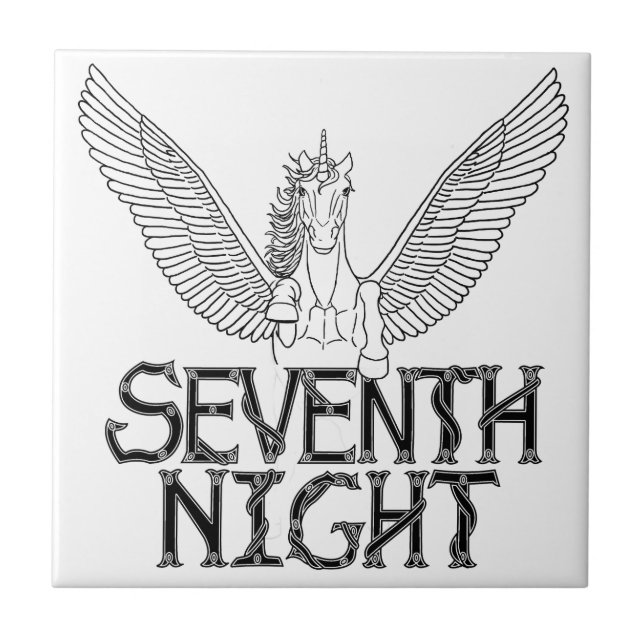 Seventh Night Ceramic Tile (Front)