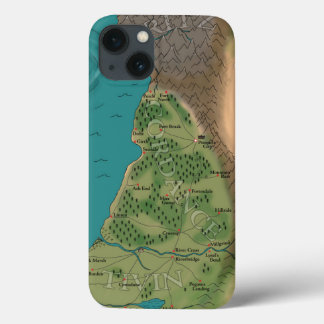 Seventh Night World Map iPhone 13 Case