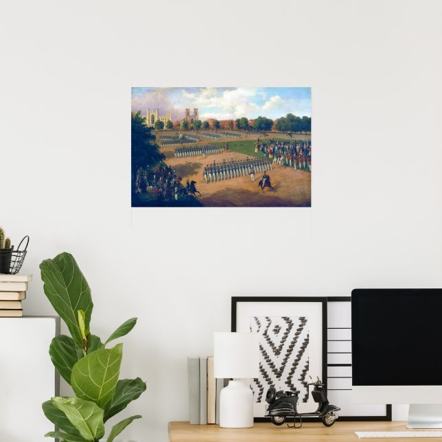 Seventh Regiment on Review  Washington Square NY   Poster (Home Office)