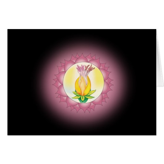 Seventh Step to Soul Card with Mantra (Front Horizontal)