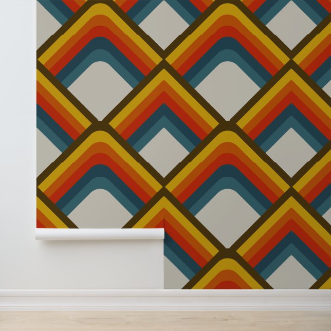Seventies geometric wallpaper  (Application)