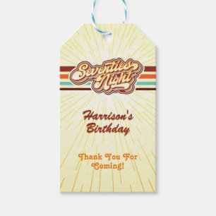 Seventies Night Gift Tags