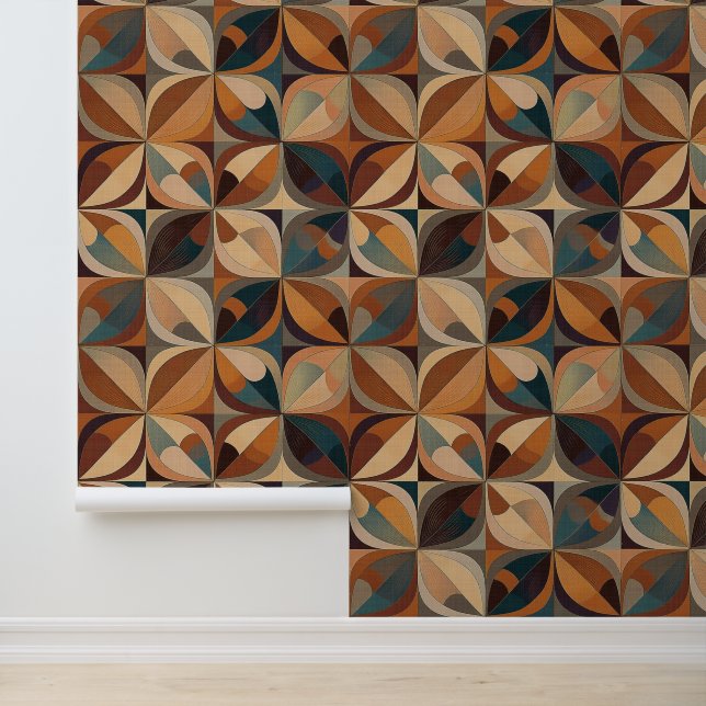Seventies retro  pattern wallpaper  (Application)