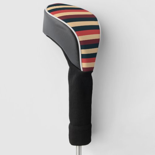 Seventies Stripes Golf Head Cover