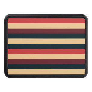 Seventies Stripes Hitch Cover