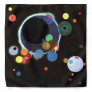 Several Circles, abstract art by Kandinsky Bandana