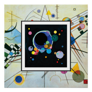 Several Circles in Composition VIII by Kandinsky Poster