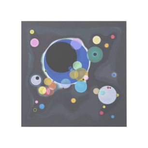 Several Circles, Vassily Kandinsky in digital Gallery Wrap