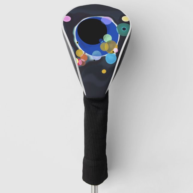 Several Circles, Vassily Kandinsky in digital Golf Head Cover (Front)