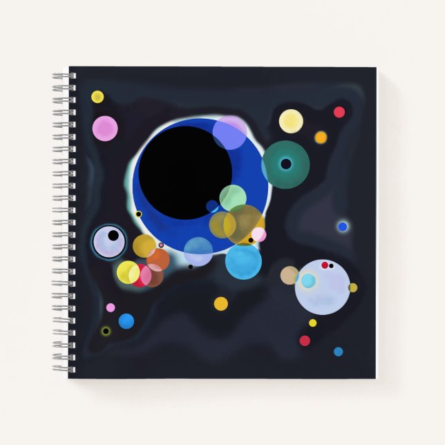 Several Circles, Vassily Kandinsky in digital Notebook (Front)