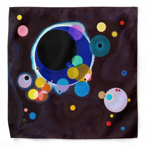 Several Circles Wassily Kandinsky Bandana