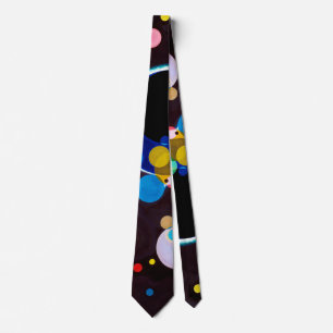 Several Circles, Wassily Kandinsky Neck Tie