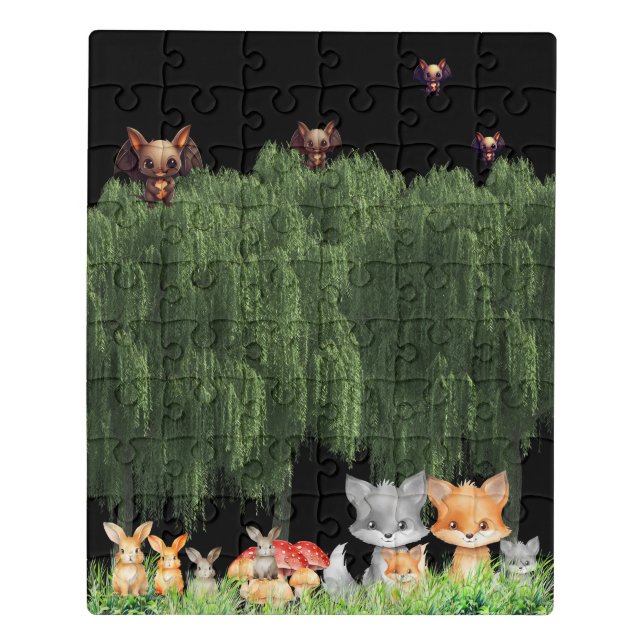 several different animals family Puzzle (Puzzle Vertical)