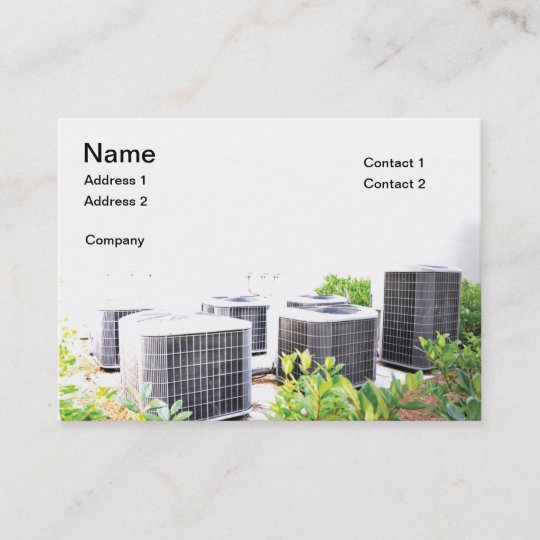 several-outdoor-air-conditioner-units-business-card-zazzle