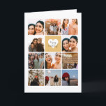 Several Photo Collage Best Friend Happy Birthday Card<br><div class="desc">Oh,  create your own design with several photos of your friend.</div>