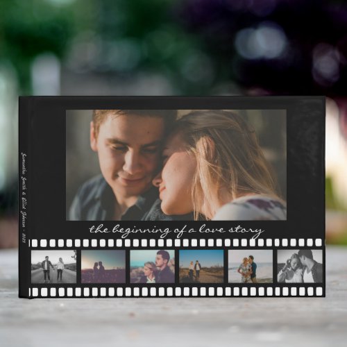 Several Photos Collage Movie Inspiring Guest Book