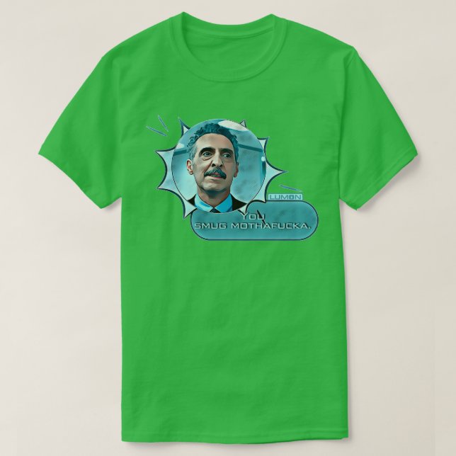 Severance Lumon Industries Irving Bailiff Macrodat T-Shirt (Design Front)