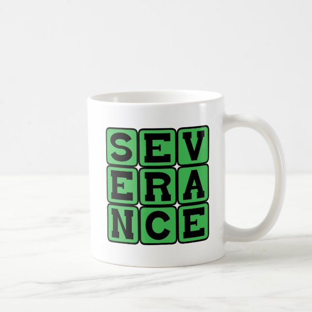 Severance, Pay for Being Fired or Funny Retirement Coffee Mug (Right)