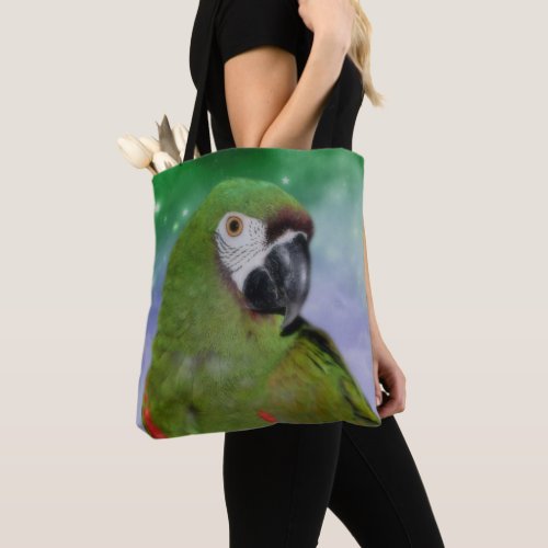 Severe Macaw Parrot Bird  Tote Bag