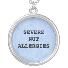 Severe Nut Allergies Necklace