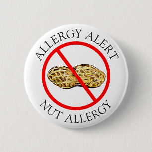 Severe Peanut Allergy Alert Button