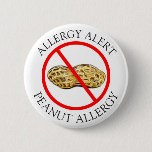 Severe Peanut Allergy Alert Button