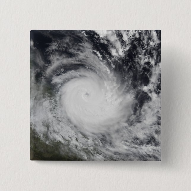 Severe Tropical Cyclone Hamish Pinback Button (Front)