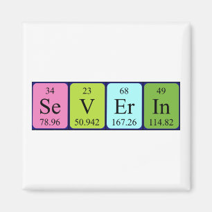 Severin periodic table name magnet