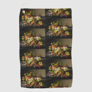 Severin Roese Still Life with Colorful Grape Fruit Golf Towel