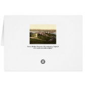 Severn Bridge, Sharpness, Gloucestershire, England Cards (Back Horizontal)