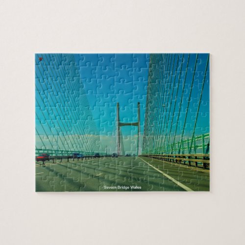 Severn Bridge Wales Jigsaw Puzzle