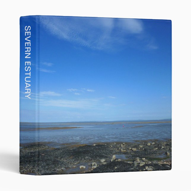 Severn Estuary at Penarth II (1in) 3 Ring Binder (Front/Spine)