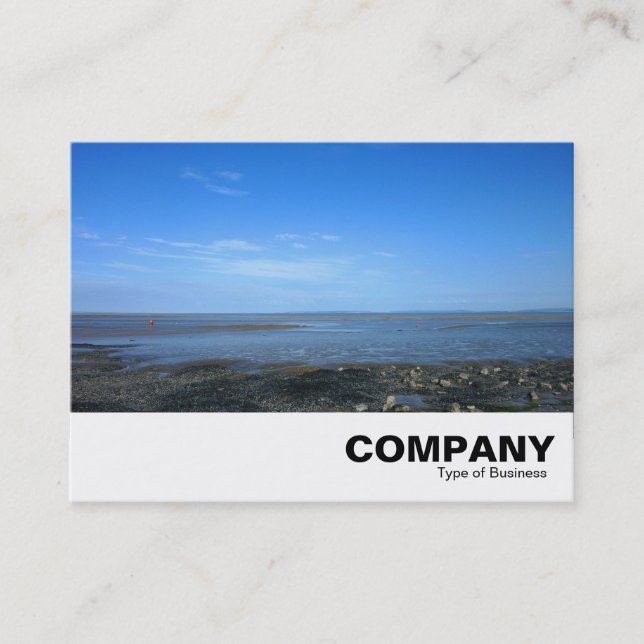 Severn Estuary at Penarth II Business Card (Front)