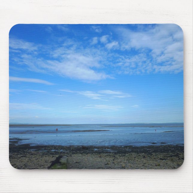 Severn Estuary at Penarth Mouse Pad (Front)