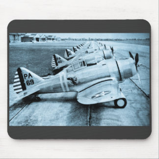 Seversky P-35 Vintage WWII Fighter Planes Mouse Pad