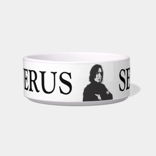 Severus Snape Arms Crossed B_W Bowl