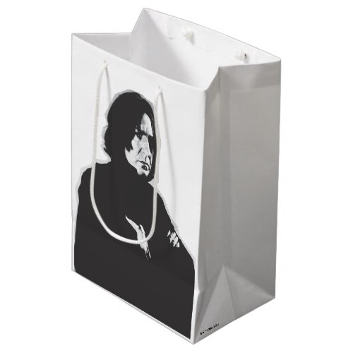 Severus Snape Arms Crossed B_W Medium Gift Bag