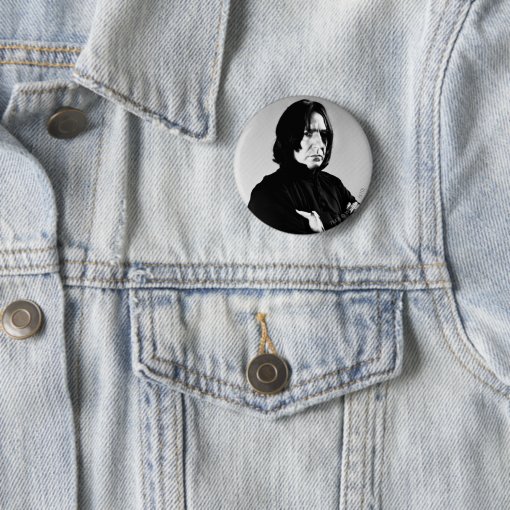 Severus Snape Arms Crossed Button Zazzle 2909