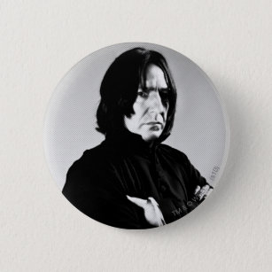 Severus Snape Arms Crossed Button