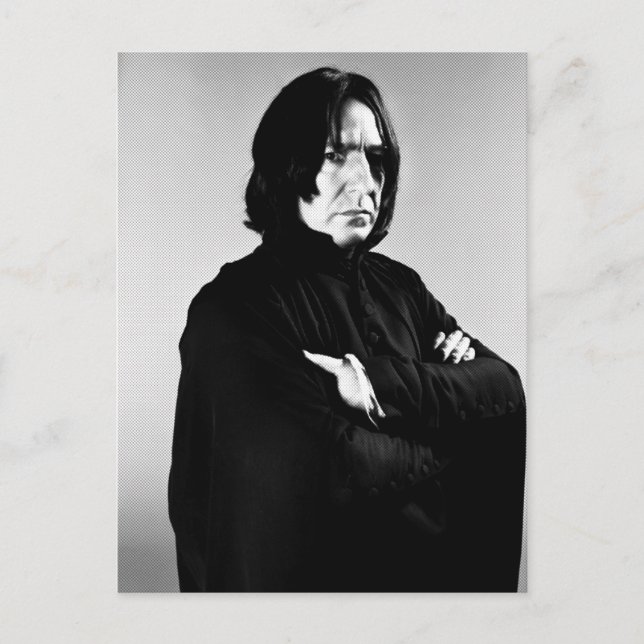 Severus Snape Arms Crossed Postcard (Front)