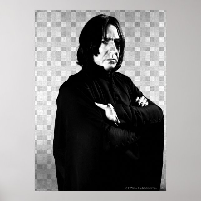 Severus Snape Arms Crossed Poster (Front)
