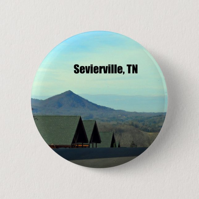 Sevierville, Tennessee Pinback Button (Front)