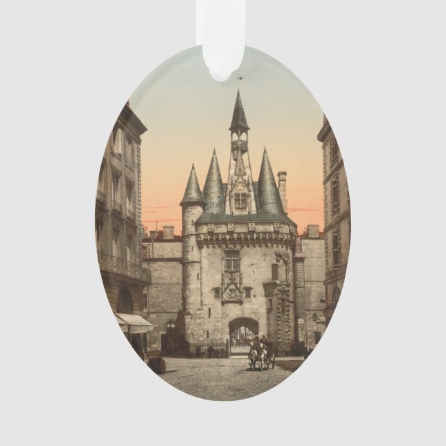 Sevigne Gate, Bordeaux, France Ornament (Front)