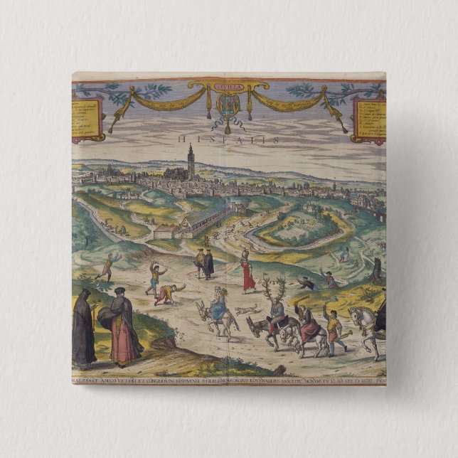 Sevilla Button (Front)