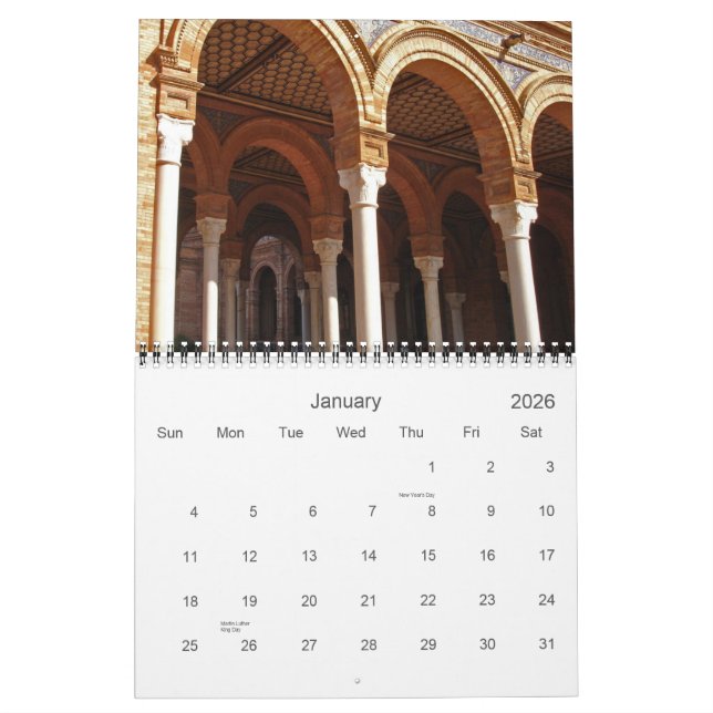 Sevilla Calendar (Jan 2026)