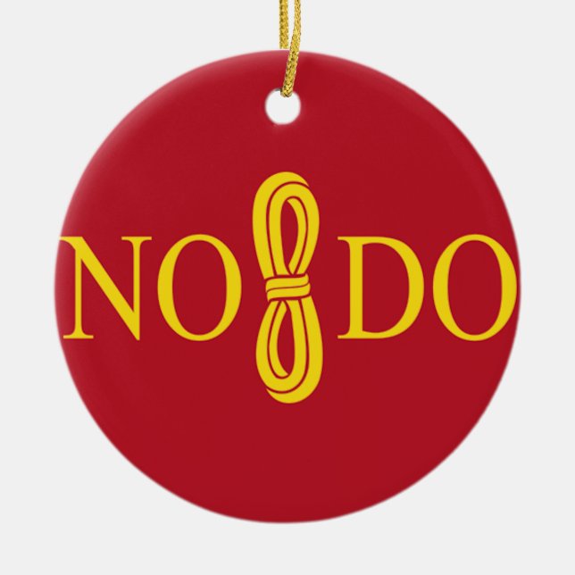 Sevilla (Spain) Ceramic Ornament (Front)