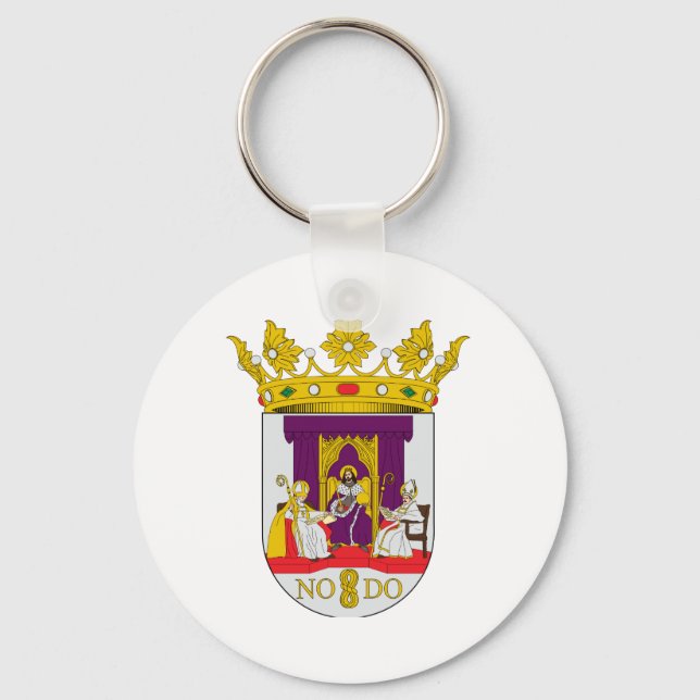 Sevilla (Spain) Coat of Arms1 Keychain (Front)