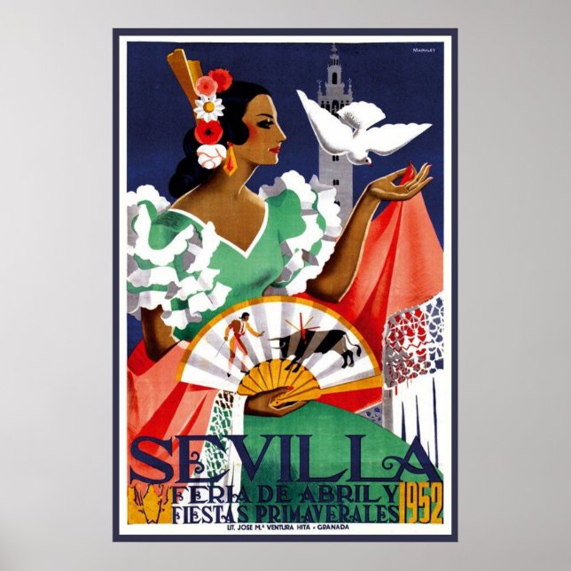Seville Andalusia Poster (Front)
